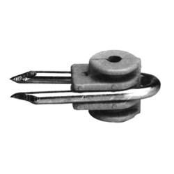 Electric Fence Staple On Insulators 50 Pack