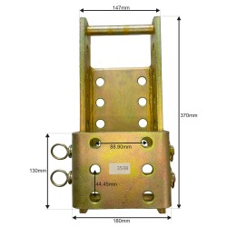 Tow Hitch Height Adjuster 2 Pin 370mm