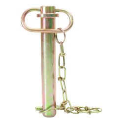 Tow Pin With Linch Pin & Chain 1" x 6"