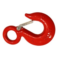 Hook With Eye & Safety Pawl 23mm 1500kg SWL