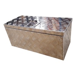 Aluminium Checker Plate Under Body Tool Box