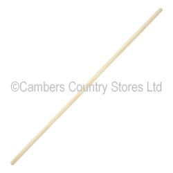 Broom Handle Wooden Tapered 55" x 1.1/8" / 1400 x 28mm