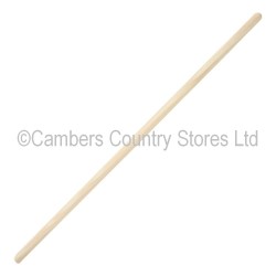 Broom Handle Wooden 48" x 1.1/8" / 1200 x 28mm