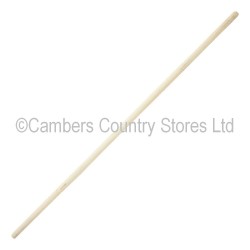 Broom Handle Wooden 48" x 15/16" / 1200 x 23.5mm