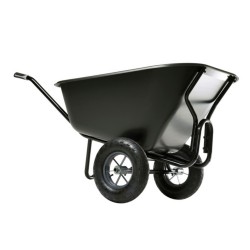 Haemmerlin Wheelbarrow Twin Wheel Colossus Polypro