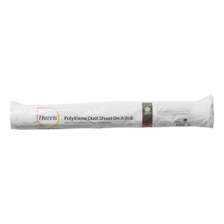 Harris Essentials Polythene Dust Sheet Roll 2m x 50m