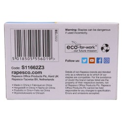 Rapesco Staples 26/6 6mm 5000 Pack