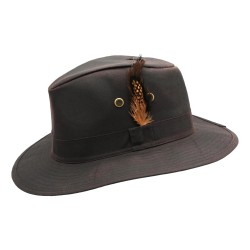 Heather Rambler Wax Trilby Hat