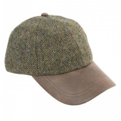 Heather Tyndrum British Tweed Baseball Cap