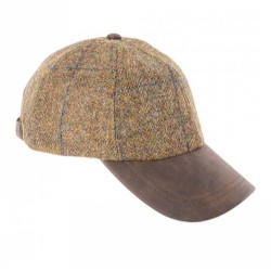 Heather Tyndrum British Tweed Baseball Cap