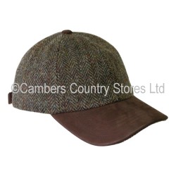 Heather Glencairn Harris Tweed Baseball Cap