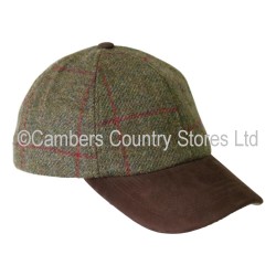Heather Tyndrum British Tweed Baseball Cap