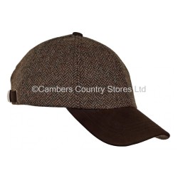 Heather Tyndrum British Tweed Baseball Cap