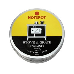 Hotspot Stove & Grate Polish Matt Black 170g