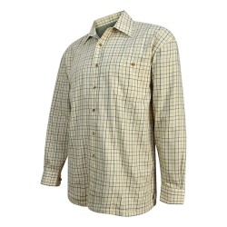 Hoggs Of Fife Birch Micro Fleece Lined Shirt
