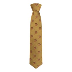Hoggs Of Fife Silk Country Tie Flying Pheasants