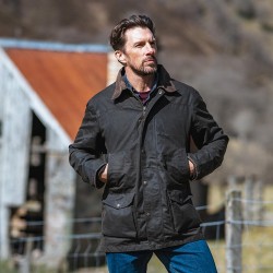 Hoggs Of Fife Caledonia Waterproof Wax Jacket