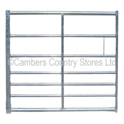 Galvanised Metal Gate