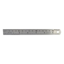 Jefferson Stainless Steel Ruler 6" / 150mm