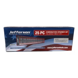 Jefferson Metric Combination Spanner Set 25pc 6-32mm
