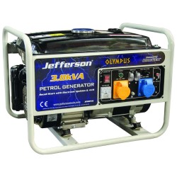 Jefferson Petrol Generator 3Kw 7hp