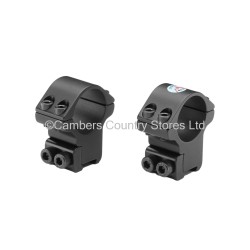 Bisley Scope Mounts 2 Piece 11mm Dovetail Hale High 30mm