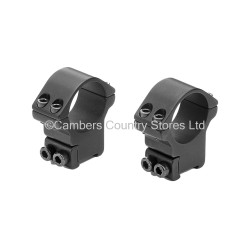 Bisley Scope Mounts 2 Piece 15mm Dovetail High 30mm