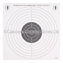Bisley Double Sided Five & One Bull Targets 25 Pack