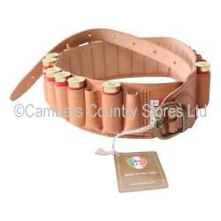 CBC Cartridge Belt Natural Leather