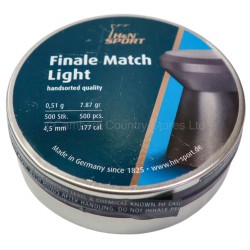 H & N Air Rifle Pellets Finale Match .177 x 500 Pack