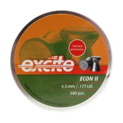 H & N Air Rifle Pellets Excite Econ 2 .177 x 500