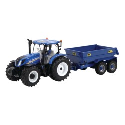 Britains New Holland Tractor & Trailer Set