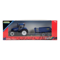 Britains New Holland Tractor & Trailer Set