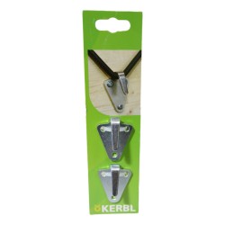 Kerbl Rope & Bungee Triangle Hooks 2 Pack