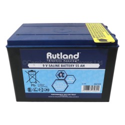 Rutland Electric Fence Battery 9v 55Ah