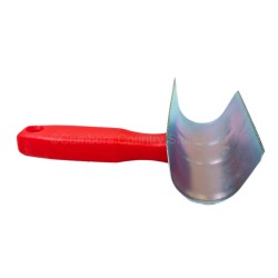 Kerbl Metal Curry Comb Half Round 2 Bar