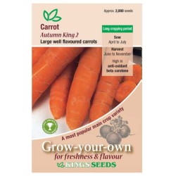 Kings Seeds Carrot Autumn King 2