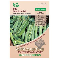 Kings Seeds Pea Hurst Green Shaft