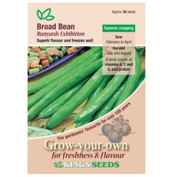 Kings Seeds Broad Bean Bunyards Exhibition