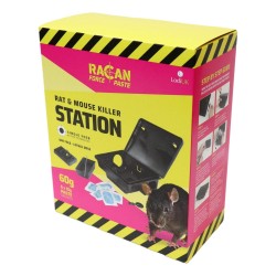 Racan Force Rat & Mouse Killer Station & Bait Kit