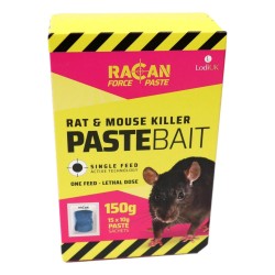 Racan Force Rat & Mouse Killer Paste Bait 15 x 10g