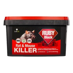 Lodi Ruby Rat & Mouse Killer Block Bait