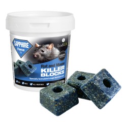 Lodi Sapphire Rat & Mouse Killer Block Bait 300g