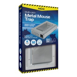 Racan Live Multi Catch Metal Mouse Trap