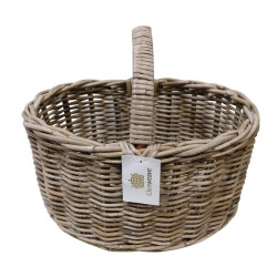 Glenweave HCP785 Oval Potato Basket Hoop Handle