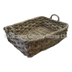Glenweave HCP755 Rectangle Tray Basket With Ear Handles