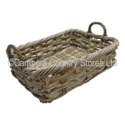 Glenweave HCP755 Rectangle Tray Basket With Ear Handles