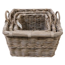 Glenweave HCP235 Square Basket With Ear Handles