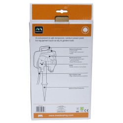 Masterplug Weatherproof Extension Lead 15m 240v