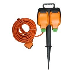 Masterplug Weatherproof Extension Lead 15m 240v